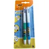 Image de BIC 4 Couleurs Minions Original Stylo-Bille Rétractable Pointe Moyenne (1,0 mm) - Blister de 2