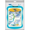 Image de VELLEDA Lot de 24 Ardoises Blanche 20 x 30 cm Double Face Uni/Quadrillé + 1 Marqueur Bleu