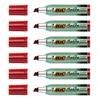 Image de BIC Lot de 3 Marqueurs permanent Marking Onyx 1481 Pte Biseau 3,5 5,5 mm Rouge