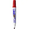 Image de Lot de 12 Marqueur effaçable à sec pour tableaux blancs pointe ogive encre à base d'alcool rouge BIC VELLEDA 1701