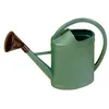Image de Arrosoir EDA Plastiques Parisien en plastique recyclé coloris vert métal contenance 3 litres