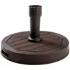 Image de EDA Pied Parasol béton - Style tressé - pour mât D: 32 à 50 mm