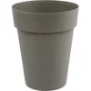 Image de Vase mi-haut Rond Ø 44 cm - EDA - Toscane - 50 L - Ø 44 x H. 53 cm - Taupe