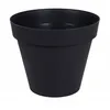 Image de Pot rond pour plante anthracite 365L Ø100 x H.79 cm Eda Toscane