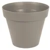 Image de Pot de fleurs EDA Plastiques coloris moka en plastique Ø.100 x H.79 cm contenance 356 L
