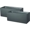 Image de Jardinière - EDA - Graphit - 98 L - 995 x 39 x H. 43 cm -Gris Anthracite