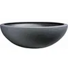 Image de Pot vasque Ø 59 cm - EDA - Graphit UP - 39 L - Intérieur/ Extérieur - Décor Graphique - Ø 59 x H. 21 cm - Gris Anthracite