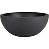Image de Pot vasque Ø 40 cm - EDA - Graphit Up - 149 L - Intérieur/ Extérieur - Décor Graphique - Ø 40 x H. 165 cm - Gris Anthracite