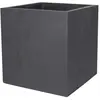 Image de Pot carré Basalt anthracite 39.5 x 39.5 x 43.5 cm