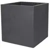 Image de Pot carré Basalt anthracite 49.5 x 49.5 x 49.5 cm