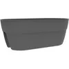 Image de Jardinière - EDA - Cavalière OSAKA 195 L - 56 x 301 x H.206 cm - Gris anthracite - Pour Balcons et Rambardes