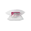 Image de Lot de 2 Oreillers - ABEIL - Anti-Acarien - 60 x 60 cm - Blanc