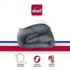 Image de ABEIL Couette chaude Bicolore - 200 x 200 cm - Blanc et gris