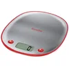 Image de TERRAILLON Balance de Cuisine Électronique - Tare, Conversions Liquides, Poignée intégrée, Portée 5 kg, Précision 1g - Modèle 'Macaron Inox' Cerise