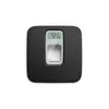 Image de TERRAILLON - Pèse-personne - portée 160 kg - noir/ verr deau - FRENCHY