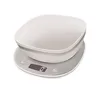 Image de Balance de cuisine avec bol - TERRAILLON - Macaron+ glacée - inox/blanc - finition glossy