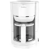 Terraillon DIAMANT Filterkoffiezetapparaat Wit - 1,25L Glazen Kan, 980W, Warmhoudfunctie, Permanent Filter