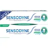 Image de Sensodyne Dentifrice Répare & Protège, Pour les Dents Sensibles, Apporte une Protection Longue Durée, Menthe Fraîche, Lot de 2x75ml