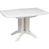 Image de Table de Jardin pliante en résine VEGA - GROSFILLEX - 118 x 77 cm Blanc