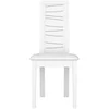Image de Chaise polyuréthane TIAGO coloris blanc