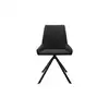 Image de Chaise en tissu SNAPP coloris noir