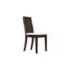 Image de Chaise AROLLA coloris blanc/bois foncé