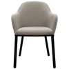 Image de Chaise bi-matière TWEED coloris beige