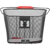 Image de Hapo-G - Panier Vélo Avant en Acier Noir - Fixation DMTS Universelle - 19L - Compatible Vélo Électrique