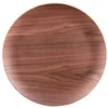 Image de Table Passion - Assiette de présentation bois brun 34 cm
