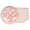 Image de Table Passion - Assiette creuse Léa rouge 22 cm (lot de 6)