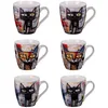 Image de Table Passion - Coffret de 6 tasses Street Cat 23 cl