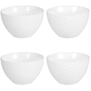 Image de Table Passion - Coffret de 4 coupelles Snow blanches - 12x12x7cm OS