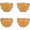Image de Table Passion - Coffret de 4 coupelles Snow safran jaunes - 12x12x7cm OS
