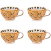Image de Table Passion - Coffret 4 pièces déjeuner Peony jaunes - 13x9x8cm OS