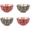 Image de Table Passion - Coffret 4 coupelles Sullivan multicolores - 11x11x7cm OS