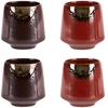 Image de Table Passion - Coffret de 4 gobelets Kyoto multicolores - 8x7x8cm OS