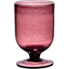 Image de Table Passion - 6 Verres à pied Gordes bullé violet - 13x13x8cm OS