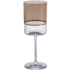 Image de RONA - 6 Verres à pied Exter Or marron - 7x7x20cm OS