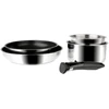 Image de Sitram - Batterie de cuisine induction Sitramovible Arpege gris/noir - 5 pièces OS
