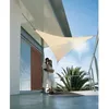 Image de Voile ombrage triangulaire Serenity - JARDILINE - 5x5 m - Polyester - Protection anti-UV - Sable
