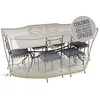 Image de JARDILINE Housse de Protection Cover One pour Table rectangulaire + 8 chaises - 240 x 130 x 70 cm