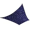 Image de Voile d'ombrage rectangle avec LED bleu 300 x 200 cm