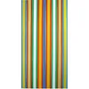 Image de Rideau de porte Antilles en polyéthylène - 90x220 cm - multicolore