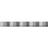 Image de Rideau de porte à lanières colorées - MOREL - Antilles - Gris - Blanc - 90 x 220 cm