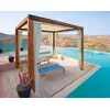 Image de Jardideco - Store d'ombrage Multipaille 300 x H 150 cm Sable