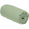 Image de Home Collection - Drap Housse en percale de coton bonnet 30 cm Mura uni sauge 180x200 cm