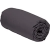 Image de Home Collection - Drap Housse gris 160x200 cm
