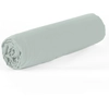 Image de Home Collection - Drap Housse en Coton et Bambou vert 140x190 cm