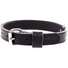 Image de Martin-Sellier - Collier pour chien - noir cuir double (65cm x 30mm)