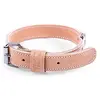 Image de Martin-Sellier - Collier pour chien - cuir naturel double (75cm x 35mm)